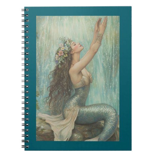 Joli cahier scolaire de sirène (Devant)