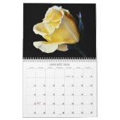 Joli Calendrier Floral Rose (Jan 2026)