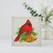 Joli Cardinal Elegance Invitation (Debout devant)