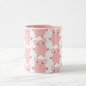 Joli caricatural Pigs Mug (Centre)