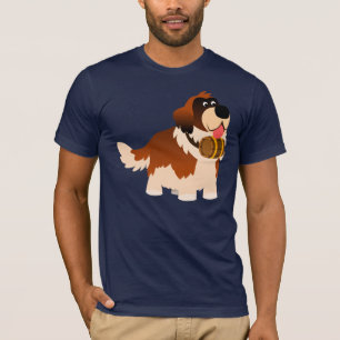 Joli caricature St Bernard T-Shirt