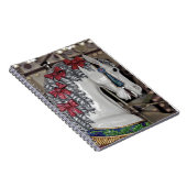 Joli carnet à cheval carrousel (Côté Droit)