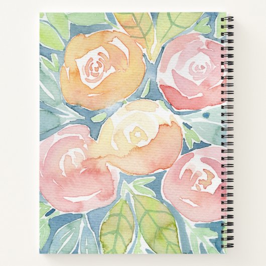 Joli Carnet d'aquarelle (Dos)