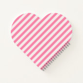 Joli Carnet de Coeurs Roses (Dos)