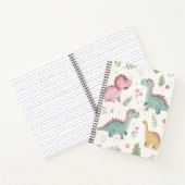 Joli Carnet de dinosaures aquarelle pour enfants (Intérieur)
