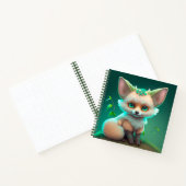 Joli Carnet de Fox bébé Animé (Intérieur)