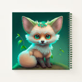 Joli Carnet de Fox bébé Animé (Dos)