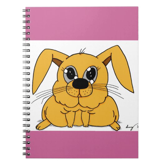 Joli Carnet de lapin gras (Devant)