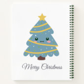 Joli Carnet de spirale de sapin de Noël (Dos)