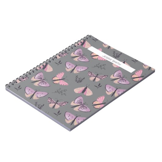 Joli Carnet d'impression papillon (Côté gauche)