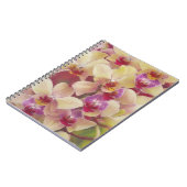 Joli Carnet du Journal d'Art des Fleurs d'Orchidée (Côté gauche)