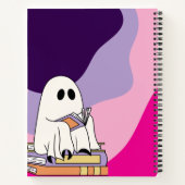 Joli Carnet Fantôme Halloween Pour Fille (Dos)