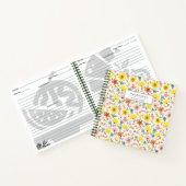 Joli Carnet Floral Personnalisé Recette (Intérieur)