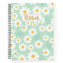 Joli Carnet Motif Daisy
