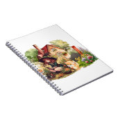 Joli Carnet Sorcière Et Renard (Côté Droit)