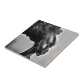 Joli carreau de femme africaine (Côté)