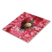 Joli carreau de la fleur rouge (Côté)
