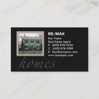 Joli carte de visite de Chambre d'immobiliers