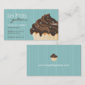 Joli carte de visite de petit gâteau (Devant / Derrière)