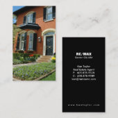 Joli Carte de visite immobilier (Devant / Derrière)