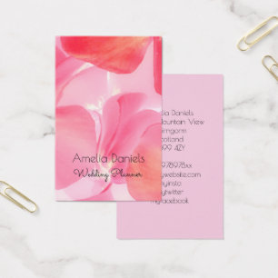 Joli Carte de visite rose