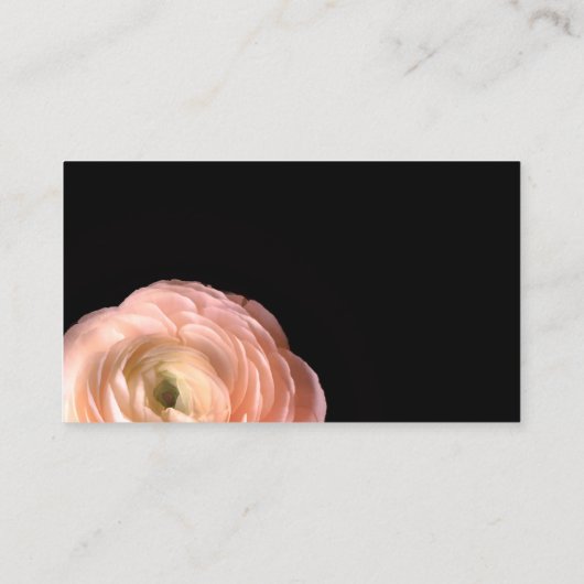 joli carte de visite rose double face (Dos)