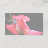 Joli Carte de visite rose Rosebud Floral (Dos)