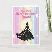 Joli ! Carte de voeux pour l'anniversaire de la fi (Devant)