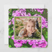 Joli Carte photo de Pâques Phlox (Devant)