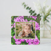 Joli Carte photo de Pâques Phlox (Debout devant)