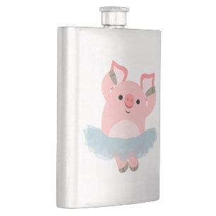 Joli Cartoon Ballerina Pig Classique Flacon