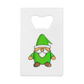 Joli Cartoon Gnome Carte de crédit Ouverture de bo (Dos)