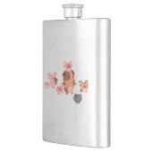 Joli Cartoon Pig Famille Classique Flacon (Gauche)