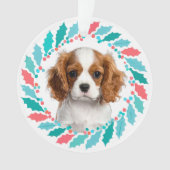 Joli Cavalier Bleu Pastel | Noël Personnalisé (devant)