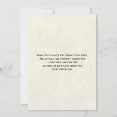 Joli Cerf Aquarellé Posé En Merci (Dos)