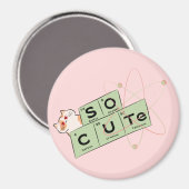 Joli Chat Amoureux Magnet (Recto/Verso)