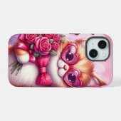 Joli chat/chaton de la Saint-Valentin (Verso Horizontal)
