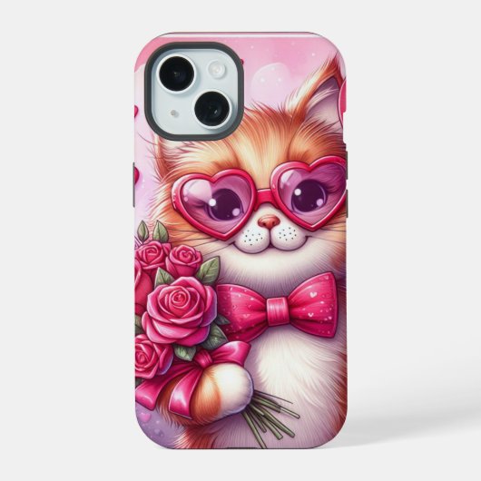 Joli chat/chaton de la Saint-Valentin (Verso)