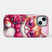 Joli chat/chaton de la Saint-Valentin (Verso Horizontal)