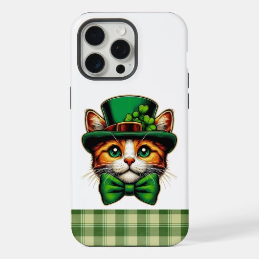 Joli chat/chaton Saint Patrick's Day  (Verso)
