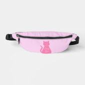 Joli chat fille rose sur mesure (Recto)