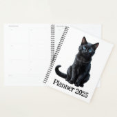 Joli chat noir (Devant avec enveloppe)