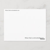 Joli Chat, Ours en Peluche, carte postale de théiè (Dos)