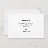 Joli Chat Rose Noël Merci (Dos)