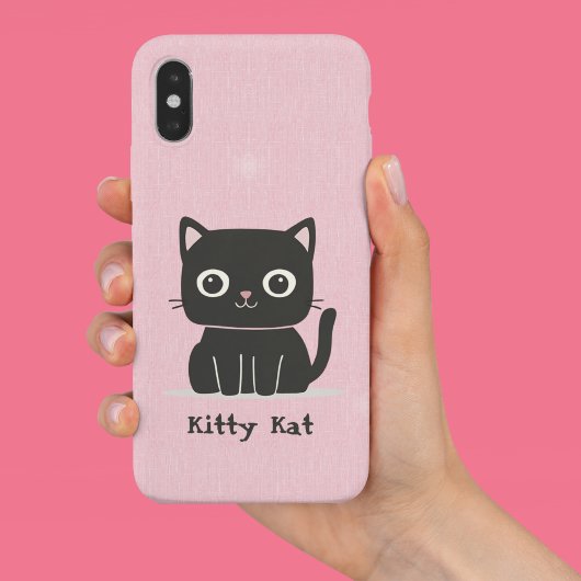 Joli Chat Rose & Noir