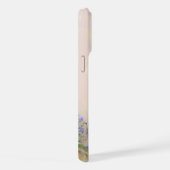 Joli cheval blanc Fleur violette Case-Mate iPhone (Côté droit)