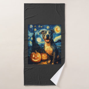 Joli chien American Staffordshire Terrier Hallowee