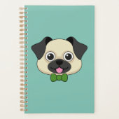 Joli chien Carlin avec Papillon (Devant)