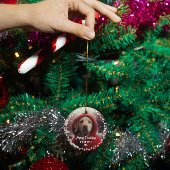 Joli Chien de Noël Joyeux Vacances 2 faces 2-Photo