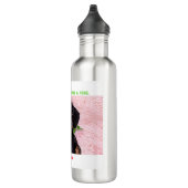 Joli chiot avec bouteille d'eau Rose pour enfants (Droite)